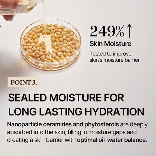mixsoon Soybean Milk Serum - Milk Moisturizer, Face Milk, Hydrating and Firming for Face, Nourishing Formula for Smooth Skin 50ml / 1.69 fl.oz. Korean Glass Skin Care