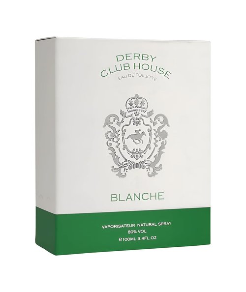 Armaf Derby Club House Blanche Eau de Toilette Spray - Fresh Scent for Men | 3.4 Ounce