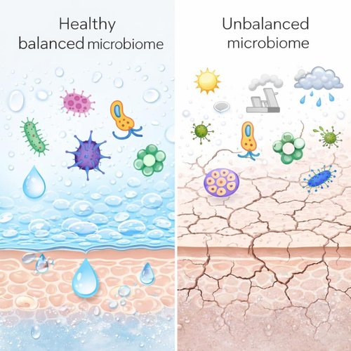 Consult Beaute Microbiome Facial Cleanser - Purifying Foaming Wash with Aloe, Non-Stripping & Gentle, 5.1 oz