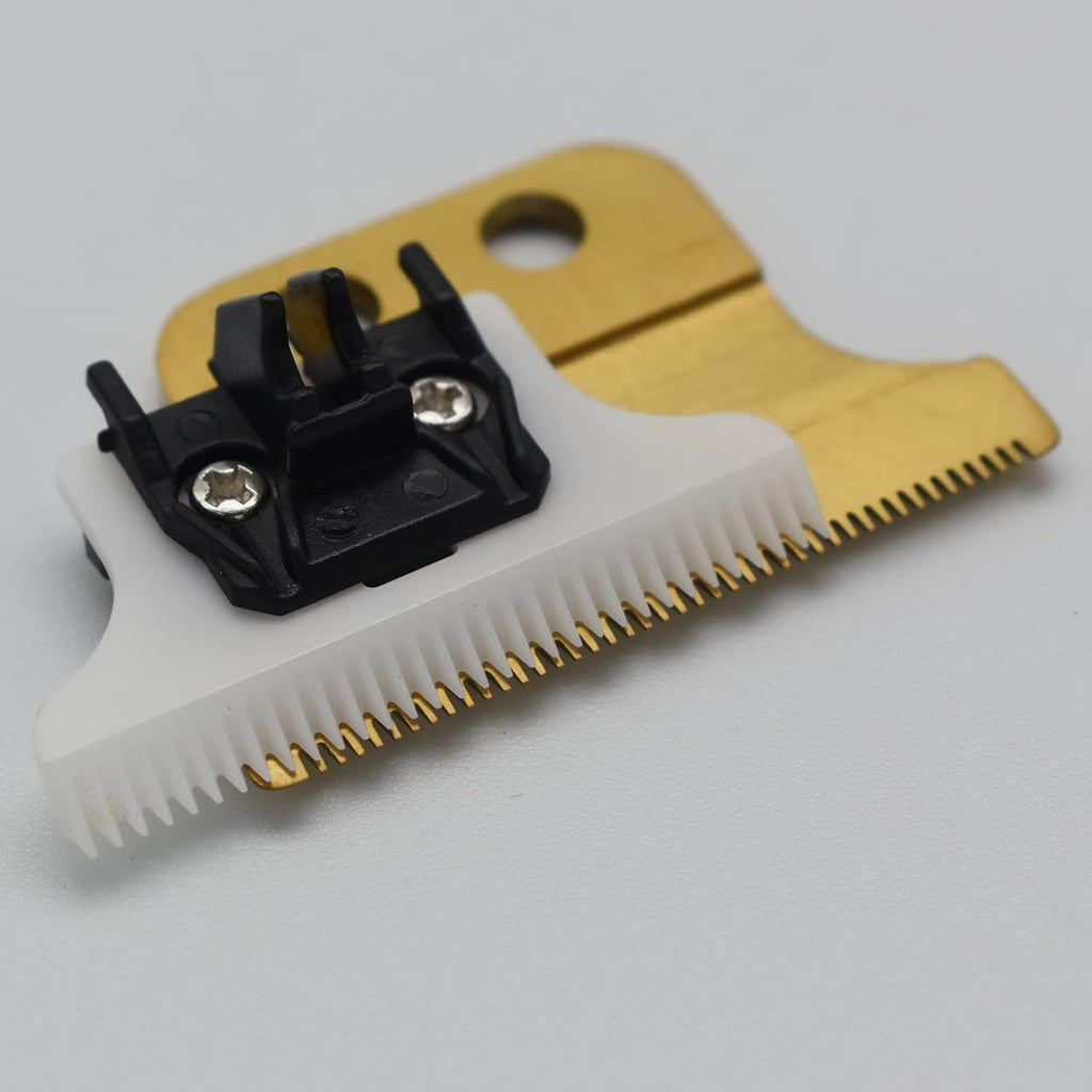 Wahl Professional T Wide Replacement Blades #2215 - Compatible with Detailer Trimmer (Gold)