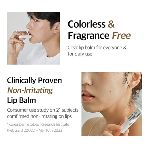 Karl&Hans Super Moisturizing Lip Balm - Unscented Coconut & Avocado Oil for Dry Lip Repair - 1 Count