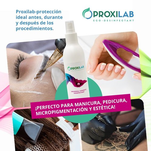 PROXILAB HOCl Spray 8.45 fl oz (250 ml) — Professional Cosmetic Skin and Tool Care | For Manicure, Pedicure, Waxing, Esthetic Treatments | Alcohol-Free, Fragrance-Free, Sensitive Skin Friendly