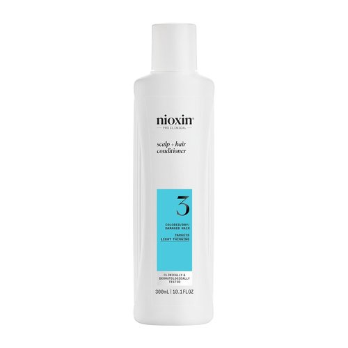 Nioxin System 3 Hair Thickening Conditioner - Nourish Colored & Damaged Hair | Strengthen with Niacinamide & Biotin | 33.8 Fl Oz