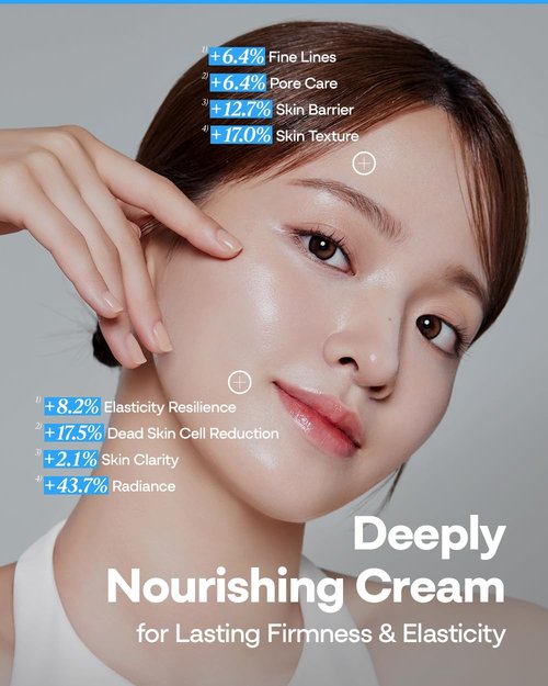 Bano PDRN 1000 Cream - PDRN & Collagen Firming Cream for Loose Skin | Face Moisturizer for Sensitive Skin | Bakuchiol for Skin Elasticity | Korean Skin Care | Fragrance-Free | 1.69 fl oz