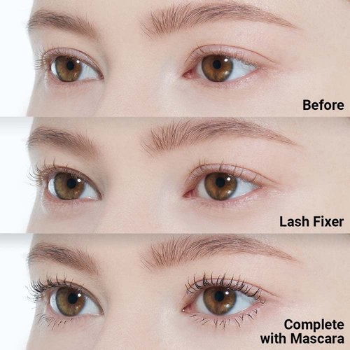 ETUDE Dr. Mascara Fixer - All-Day Curl Hold & Volumizing Formula | Smudge-Proof Transparent (0.203 Fl Oz)