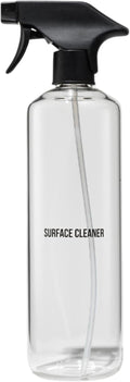 Public Goods Glass Spray Bottle - Refillable Multi-Surface Cleaner | BPA-Free Borosilicate Glass | 24 Oz
