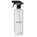 Public Goods Empty Glass Spray Bottle for Multi-Surface Cleaner | Refillable Spray Bottle for Cleaning | Made with Borosilicate Glass for Countertops, Tile, Floors, Appliances | BPA Free | 24 Oz