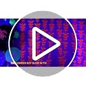 Menstarsi Glow Halloween Bat Party Decorations, 2 Pack Neon Orange Fringe Curtains - 3.3 x 6.6 ft