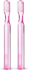 Supersmile 45° Patented Toothbrush - New Generation Design, Pink | 2 Count Set