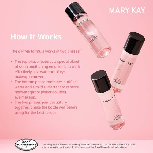 Mary Kay Oil-Free Eye Makeup Remover - Gentle Formula for All Skin Types | 3.75 fl. oz.