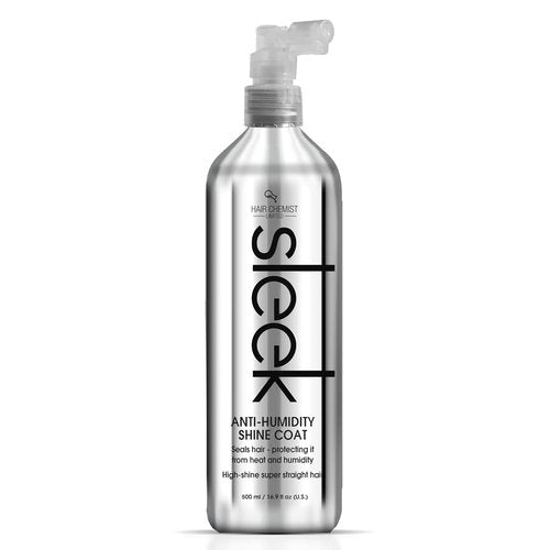 Hair Chemist SLEEK Anti-Humidity Shine Coat - 16.9 Ounce for Frizz Control & Glossy Finish
