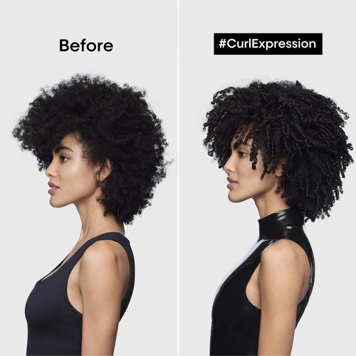 L'Oréal Professionnel Paris Curl Expression Shampoo - Moisturizing Formula for Curly & Coily Hair, Sulfate-Free
