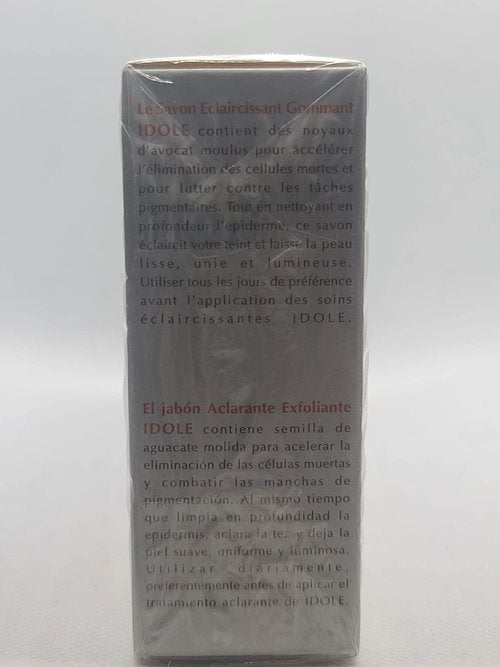 Idole Brightening Exfoliating Soap with Avocado Seed Powder, Net 125 grams (4.4 ounces) 3-Pack