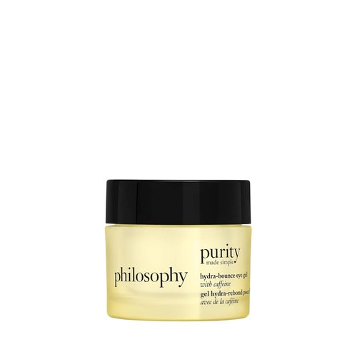 Philosophy Purity Made Simple Hydra-Bounce Eye Gel - 24-Hour Hydration with Meadowfoam Seed Oil & Shea Butter - 0.5 Fl Oz