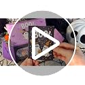 Halloween Boo Basket for Women 15 Pcs Spooky Gift Set - Purple Variation
