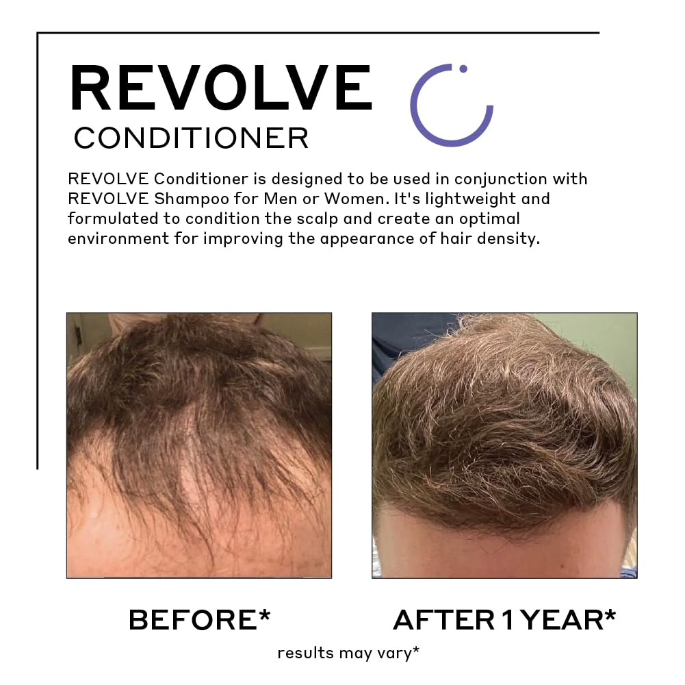 ZENAGEN Revolve Conditioner - Supports Scalp Health & Fuller Hair for Fine, Thinning Hair | Vegan & Color-Safe