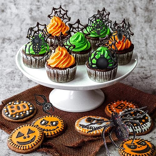 Silicone Spider Molds Set of 4 for Cake Decoration Halloween Party