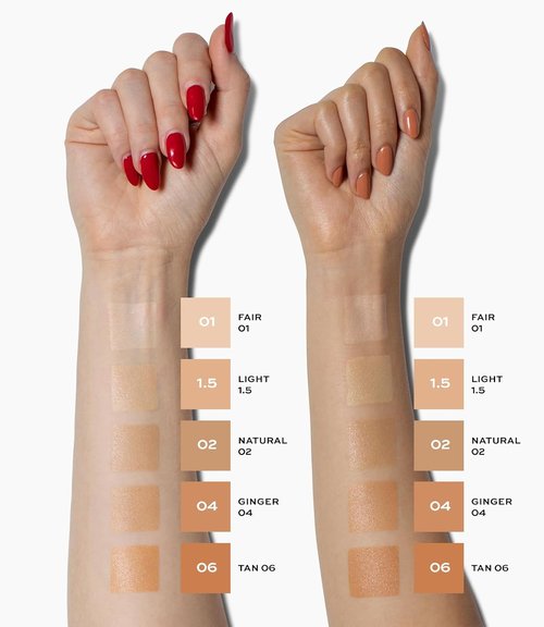 MAKE Beauty Diffusion Dew Skin Tint - Sheer to Medium Coverage for Radiant Glow | Neutral 02, Niacinamide-Infused