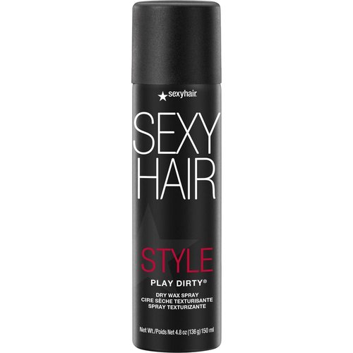 SexyHair Style Play Dirty Dry Wax Spray - Achieve Body & Dimension for All Hair Types | Second-Day Look