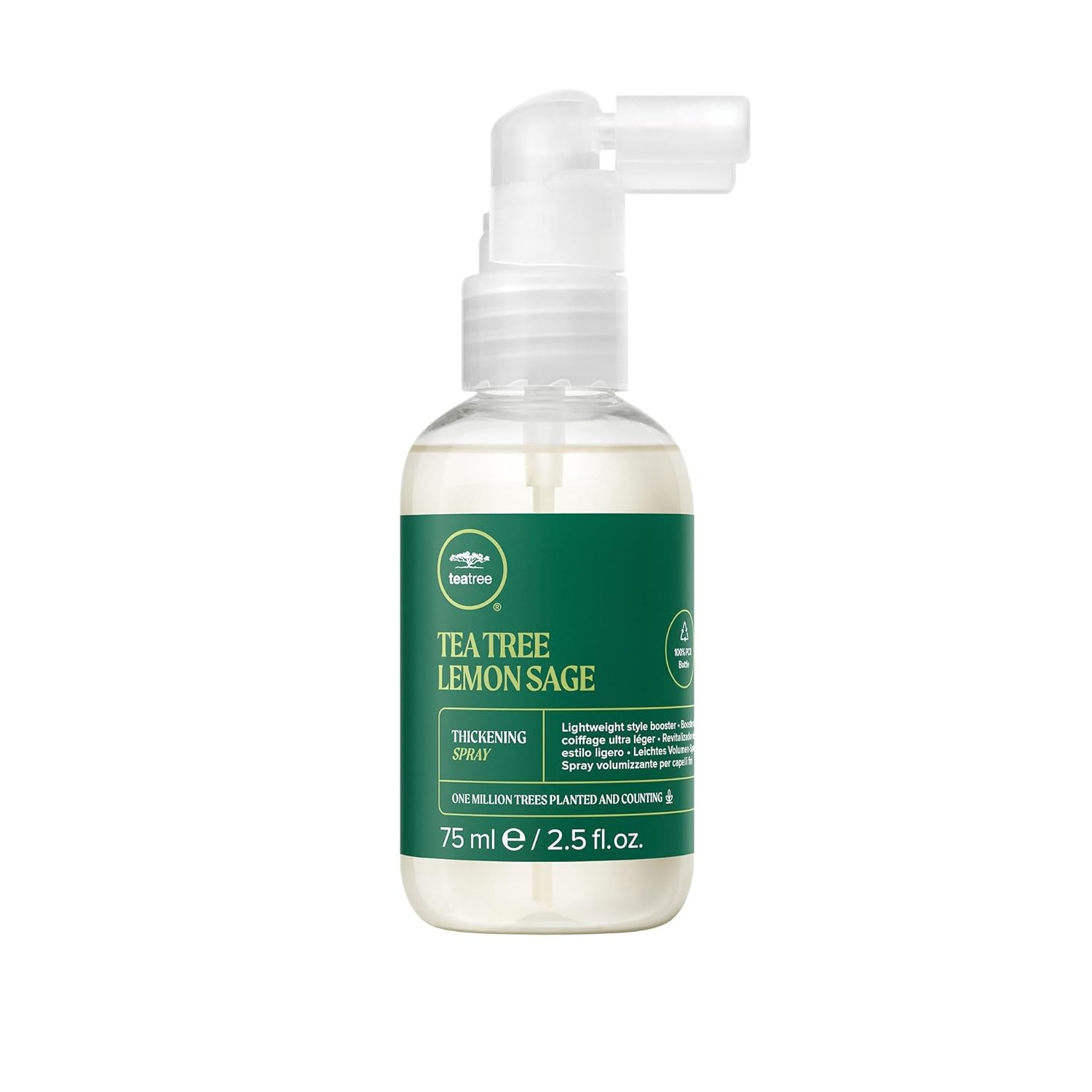 Tea Tree Lemon Sage Thickening Spray - Boost Volume & Body for Fine Hair