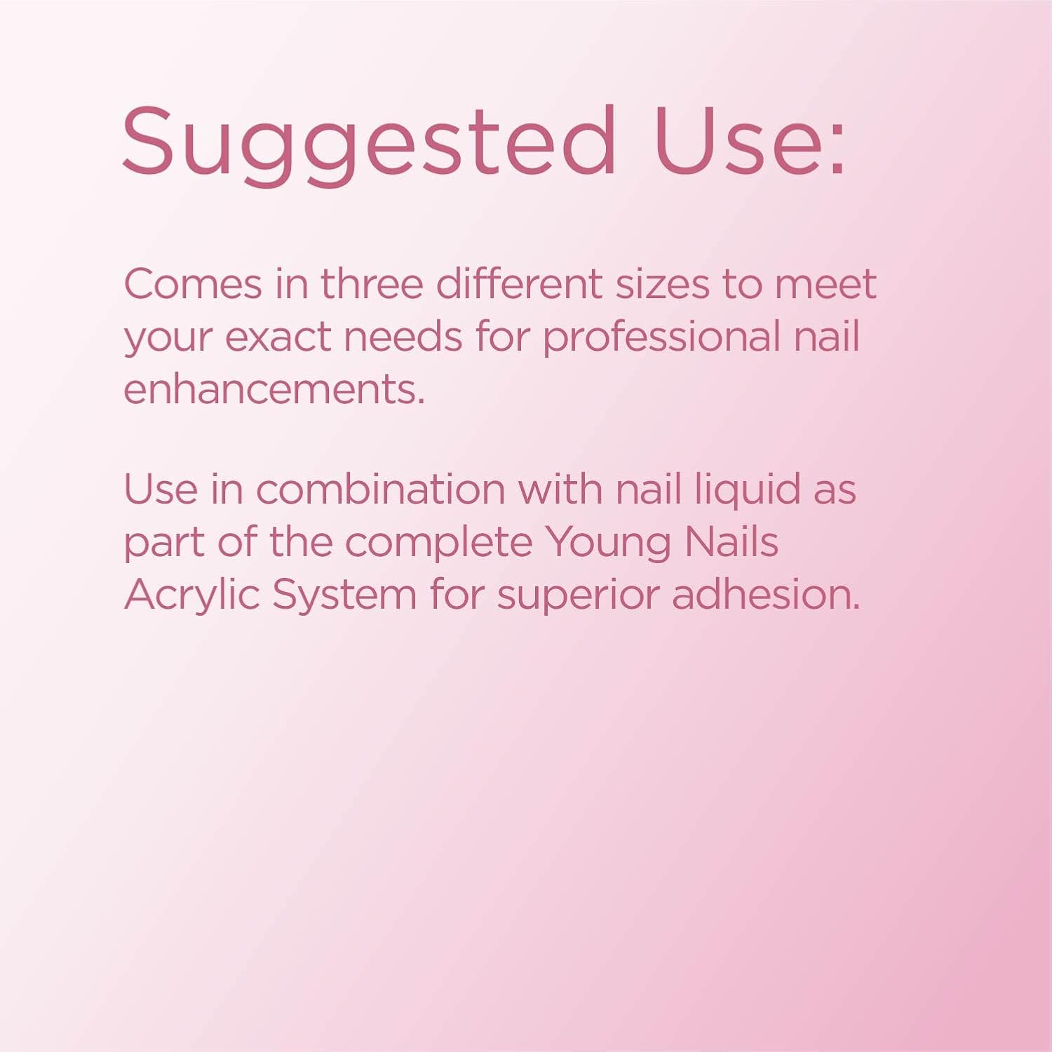 Young Nails Acrylic Cover Powder - Bare Color, 660 Gram for Professional Nail Art