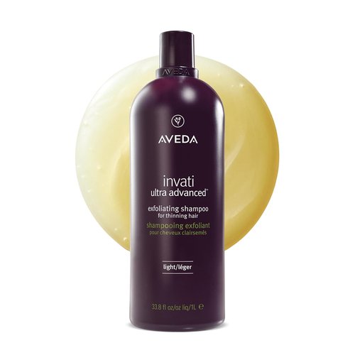 Aveda Invati Ultra Advanced Exfoliating Shampoo - Reduces Hair Loss by 77% | For Fine to Medium Hair Types