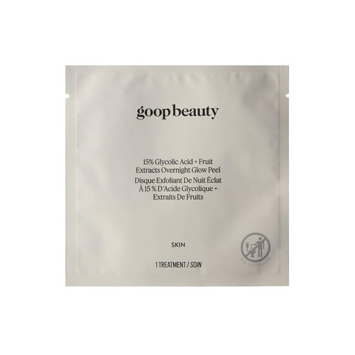 Goop Beauty 15% Glycolic Acid Exfoliating Pads - Professional-Grade Peel for Glowing Skin | Paraben & Silicone Free | 4 Pack