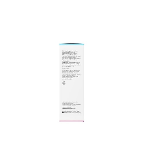 Geek & Gorgeous – Stress Less – Lightweight Gel Serum with Beta-Glucan & Madecassoside – Soothing Care for All Skin Types, Especially Sensitive – 1 oz