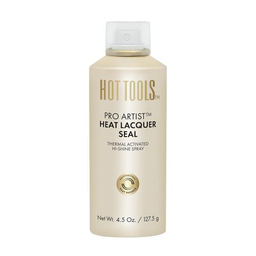 HOT TOOLS Heat Protectant Hi-Shine Spray - Instantly Adds Shine, Reduces Frizz & Protects from Heat Damage