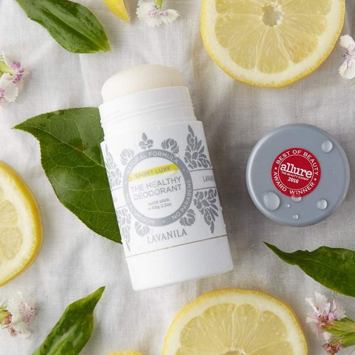 Lavanila Sport Luxe Deodorant - Aluminum-Free, Triple Odor Protection, Fresh Scent | 2oz Solid Stick for All