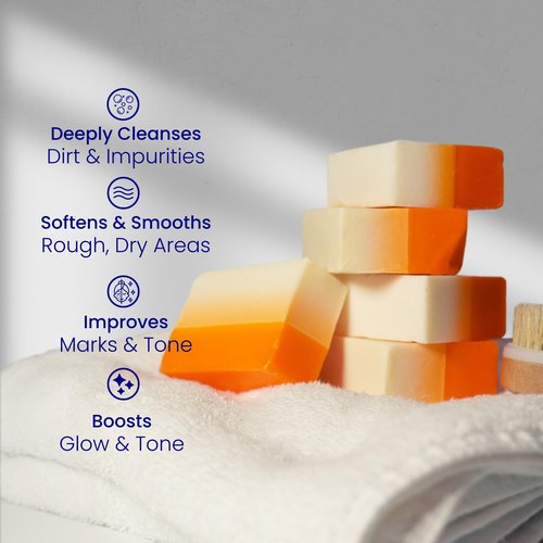 Relumins Glutathione Soap Bars – Deep Cleansing & Hydrating Soap for Smooth, Refreshed Skin – Gentle Exfoliating Formula for Face & Body – 5 x 150g Bars