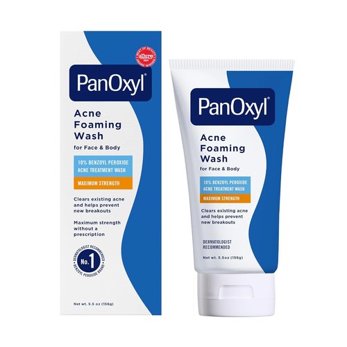 PanOxyl 10% Acne Foaming Wash 5.5 Ounce (Pack of 1)