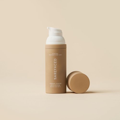 Barefaced Tinted Protection SPF 50+ | Broad-Spectrum Sunscreen with Zinc Oxide & Niacinamide - Oil-Free Hydration & Anti-Aging (60ml)