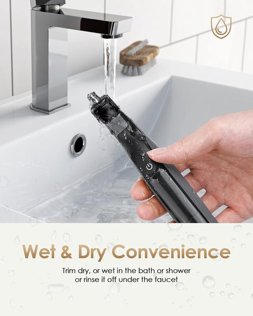 QP2734 Pro 360 Precision Dual Blade Replacement Head - Waterproof, Rust Resistant, Easy Cleaning