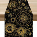Sun Moon Table Runner W13X L36 Moon Style - 14 Boho Celestial Astral Decor