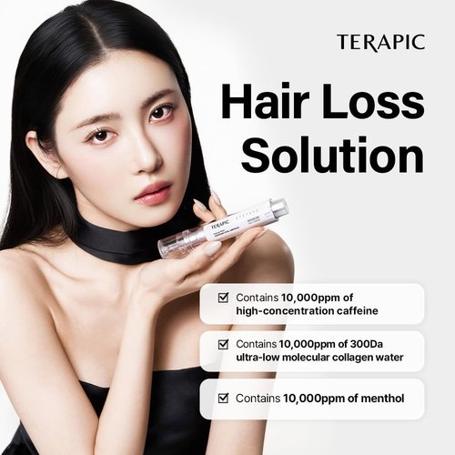 HairLab PRO+ Caffeine Vital Ampoule - Premium Hair Growth Serum for Thinning Hair & Alopecia | Cooling Scalp Relief