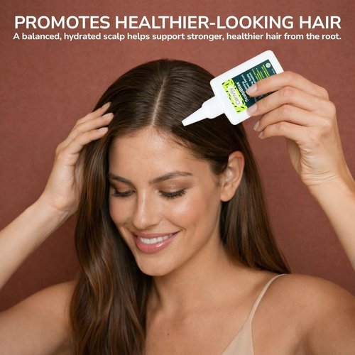 Canviiy ScalpBliss Itch-Calming Serum - Long-Lasting Moisturizer for Dry, Itchy Scalp | Aloe Vera & Manuka Honey Infused