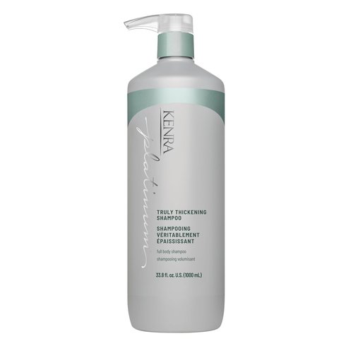 Kenra Platinum Thickening Shampoo - Volumizing Formula for Fuller-Looking Hair | Lightweight & Sulfate-Free