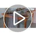 Ice Blue Silver Gauze Table Runner 10ft 10PCS Glitter Sheer Tulle for Weddings
