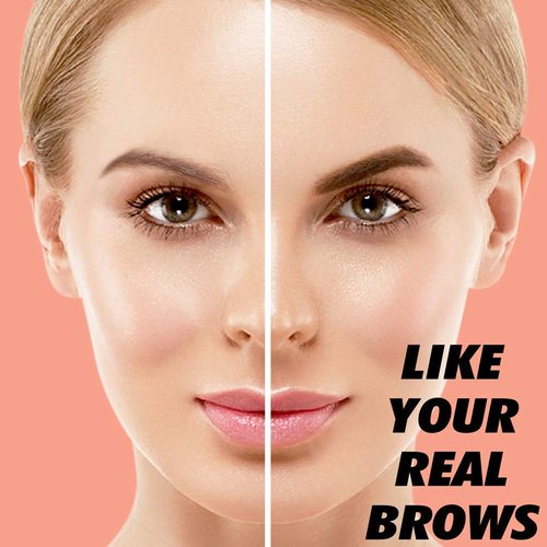 iMethod Eyebrow Pen - Effortless Light Brown Micro-Fork Tip Eyebrow Pencil for Natural Brows