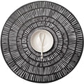 Vinyl Placemats Set of 6 - 15 Inch Metallic Heat-Resistant Table Mats for Dining