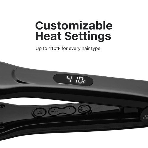 Paul Mitchell Smooth+ Ceramic Flat Iron - Adjustable Heat Settings for Effortless Smoothing & Straightening