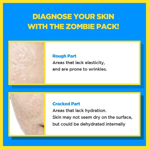 SKIN1004 Zombie Pack - Hydrating Face Masks | 1 Box, 8 Individually Wrapped Masks