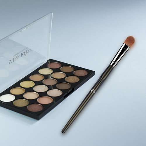 ENERGY Large Eyeshadow Brush for Eyes Professional Diffuse Eye Blending Brush for Eyeshadow Concealer Highlighter Primer with Liquid Cream Powder Blending Weasel Hair Makeup Brush M102