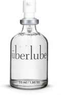 Uberlube Premium Silicone Lube - Unscented, Long-Lasting Personal Lubricant | 1.86 Fl Oz, Waterproof & Ultra Smooth