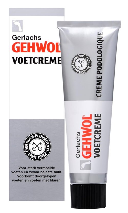GEHWOL Foot Cream - Moisturizing Relief for Dry Skin | 2.6 oz Tube
