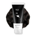 IGK Pitch Black Color Depositing Hair Mask - Smoky Gray Semi-Permanent Conditioner + Gloss Toner | Hydrating Shine + Color Refresh | Vegan + Cruelty-Free | 6 oz