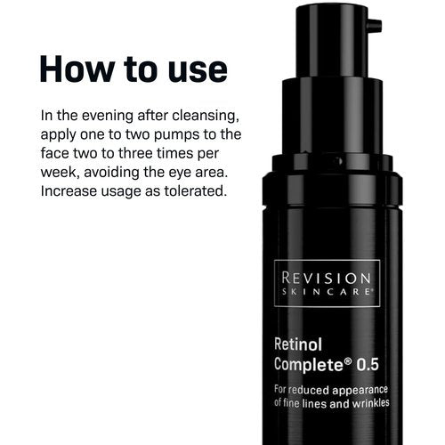 Revision Skincare Retinol Complete® 0.5 Anti-Aging Serum - Hydrating Formula Reduces Fine Lines & Wrinkles