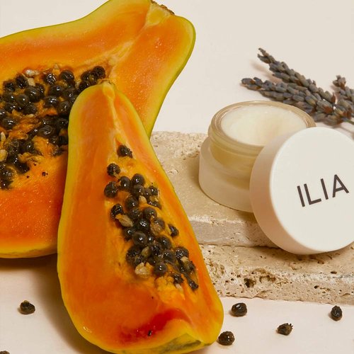 ILIA - Lip Wrap Overnight Treatment Mask | Exfoliate, Hydrate, Smooth, Soften, Plump | Use Morning or Night | Gluten + Silicone-Free | Non-Toxic, Vegan, Cruelty-Free (0.34 fl oz | 10 ml)