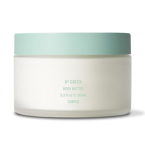Corpus - Nº Green Body Butter | Ultra-Rich Whipped Cream for Luxurious Hydration | Plant-Based with Tremella Mushroom & Vegan Squalane (160 ml/5.5 oz)